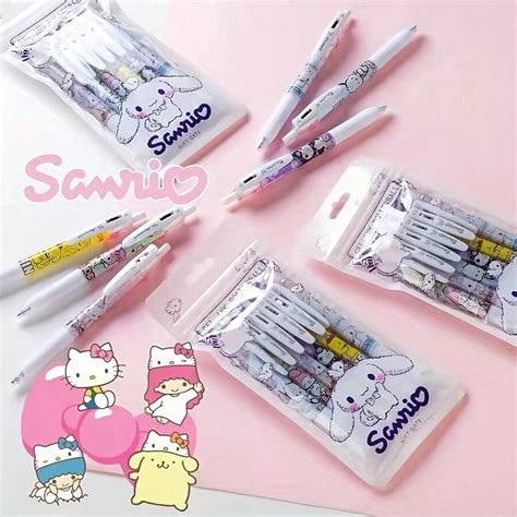 Sanrio 6 Peças Conjunto de Canetas Gel Roller da Sanrio - Licenciado ...