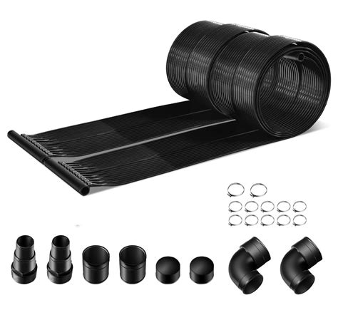 Solar Pool Heater, 2.5 x 10 Feet In-Ground/Above-Ground Swimming Pool ...