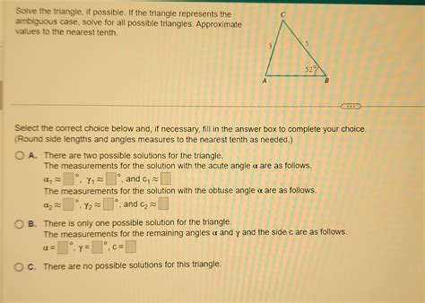 Image result for Solving an Ambiguous Triangles
