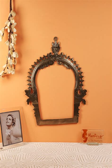 Yali Design Temple Prabhavali Brass Wall Hanging