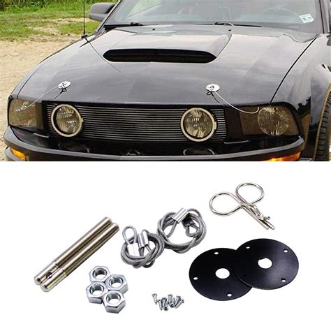 Mua Hood Pins Kit for Car - Hood Latch Kit with Racing Lanyard ...