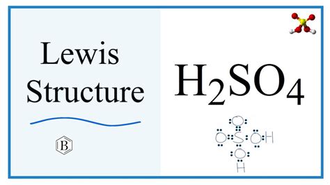 Lewis Structure of Sulfuric Acid (H2SO4) - Steps of Drawing