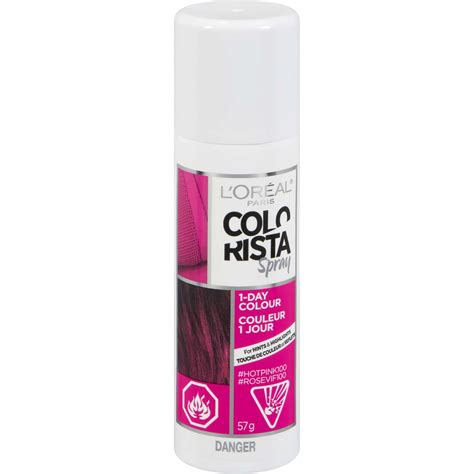 L’Oréal Paris Colorista Purple Hair Makeup Spray - Ammonia & Peroxide ...