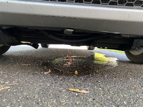 Car Is Leaking Coolant Under The Car
