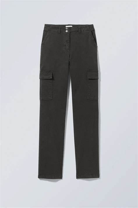 WEEKDAY Brenda Slim Cargo Trousers | Endource