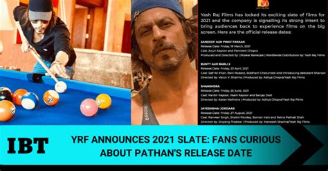 YRF 2021 slate:Ranbir, Akshay, Ranveer's theatrical line up, fans upset ...