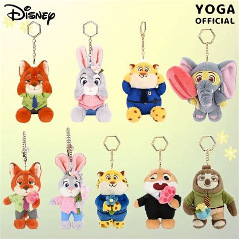 DZNY Zootopia City Critters Plush Keychain