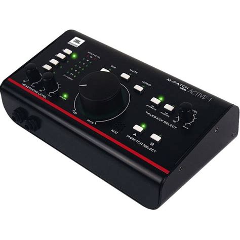 JBL M-Patch Active-1 Studio Monitor Controller and USB Interface ...