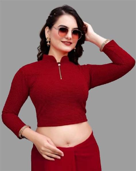 Collar Neck Blouses - Buy Collar Neck Blouses online at Best Prices in ...