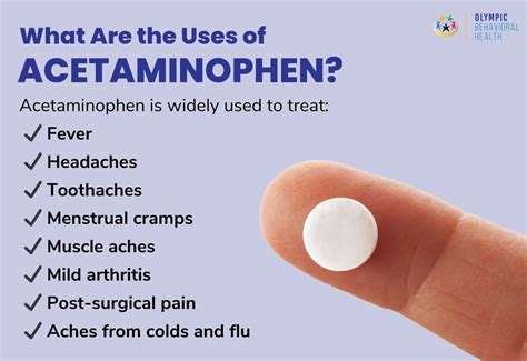 What Is Acetaminophen? Definition, Uses, Side Effects, and Risks - Olympic Behavioral Health