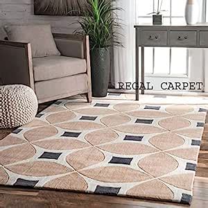 Buy Regal Carpet Embossed Carved Handmade Tuffted Woollen Thick ...