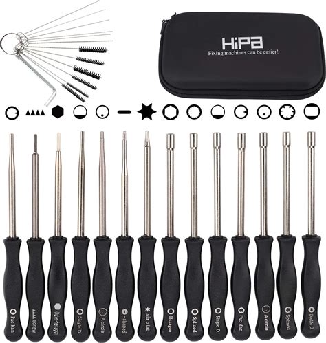 Amazon.com: Stens Carburetor Adjustment Tools, 11 Piece Adjustment Screwdriver Kit, ea, 1 ...