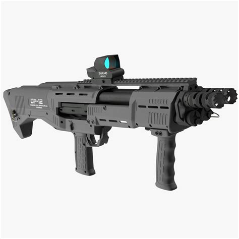 Black Gauge Pump MFG 12 Rigged for Cinema 4D 3D model | 3D Molier ...