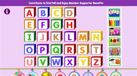 Image result for Starfall ABCs
