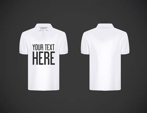 Plain polo mockup Vectors - Download Free High-Quality Vectors from ...