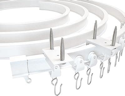 NeatiEase Ceiling Curtain Track, Curved Curtain Rail, Flexible India | Ubuy