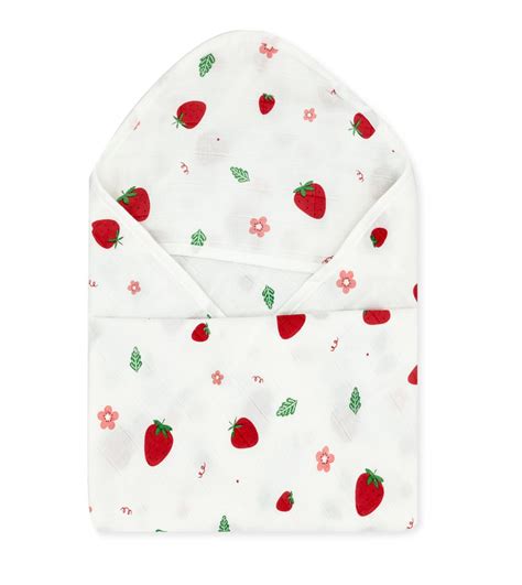 Buy Baby Essential Muslin Hooded Towel Wrap for Newborn Online – zizuka
