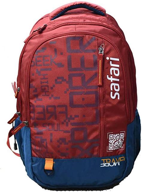 SAFARI MEGA 4 42 L Laptop Backpack Red - Price in India | Flipkart.com