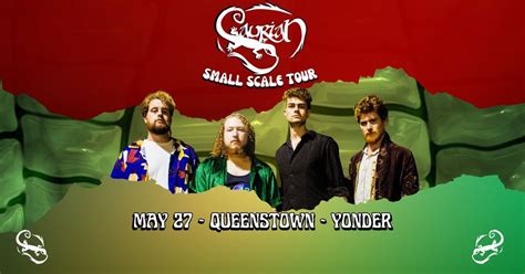 Saurian - Small Scale Tour - QUEENSTOWN, Yonder, Queenstown, 27 May ...