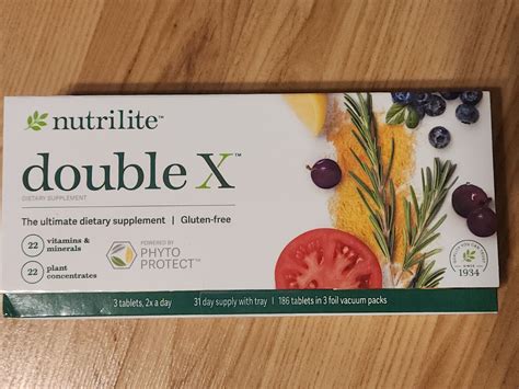 Buy Nutrilite Double X Multivitamin - 3 Components 31 Day Supply with ...