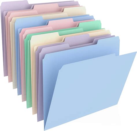 Manila Folder NEW Pendaflex Essentials File Folders Letter Size 1/3