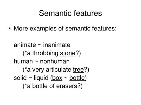 Image result for Semantics Features