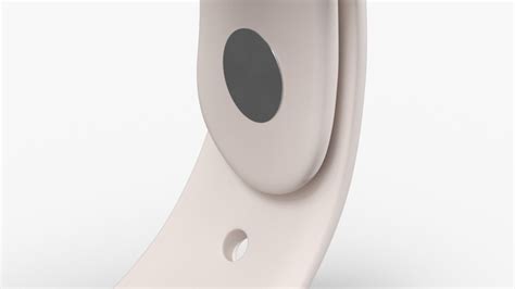 3D model Apple Watch Series 10 Rose Gold with Rubber Strap and Display ...