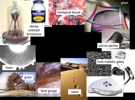 Amorphous materials