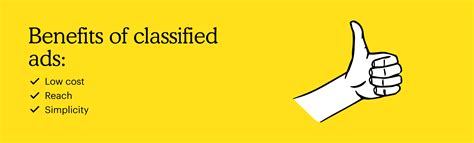 Image result for Classified Ads Example