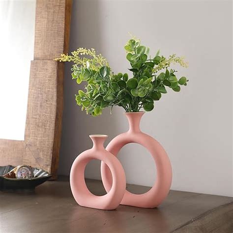 Buy The Decor Mantra Beautiful Donut Ceramic Decorative Vases for Home ...