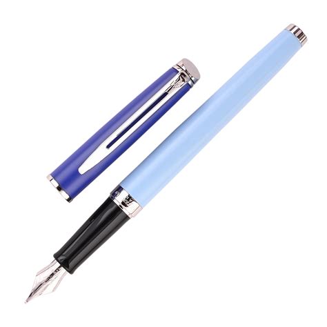 Waterman Hemisphere Colour Blocking Blue CT Fountain Pen | Waterman ...