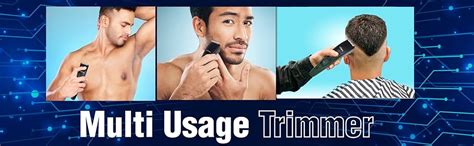 Kubra Kb-1016 Hair Trimmer For Men/Beard Trimmer For Men, Blue | Usb ...