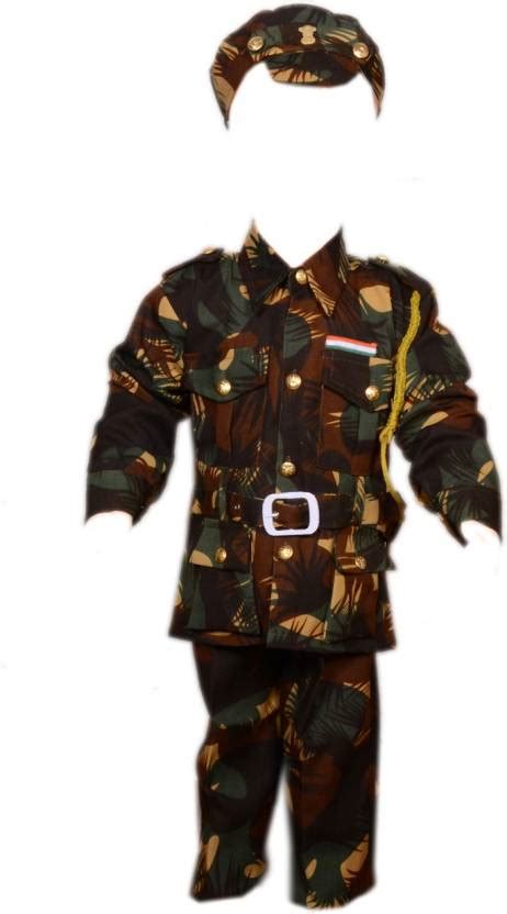 Anmol Dresses Army Fancy Dress Age 6-7 Years | Kids Indian Army Man ...