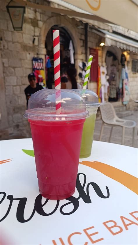 Refresh Juice Bar - Dubrovnik Juice Bar - HappyCow