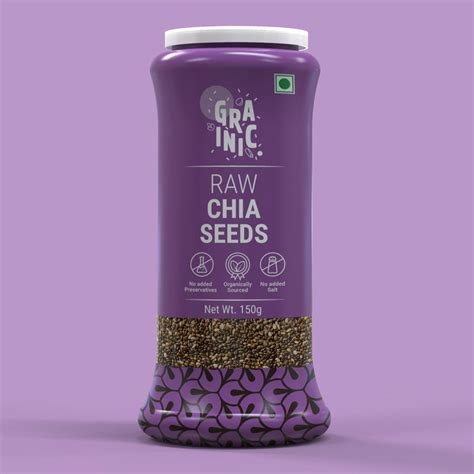 Buy Organic Chia Seeds Online | Edible Raw Chia Seeds Online – Grainic