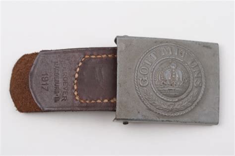 ratisbon's | WWI Prussian EM/NCO field buckle with tab - Roever ...