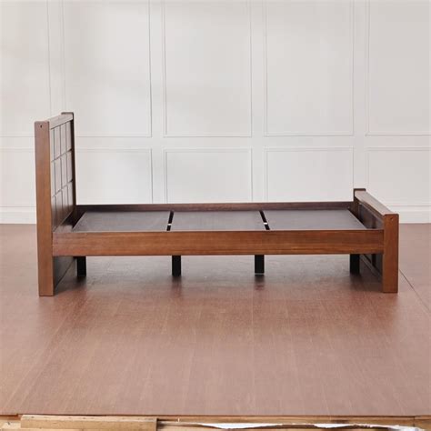 Buy Denis Solid Wood Teen Bed - Brown from Home Centre at just INR 64998.0
