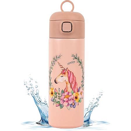 FUNVERSE® Water Bottle For Kids – Stainless Steel Water Bottle, Double ...