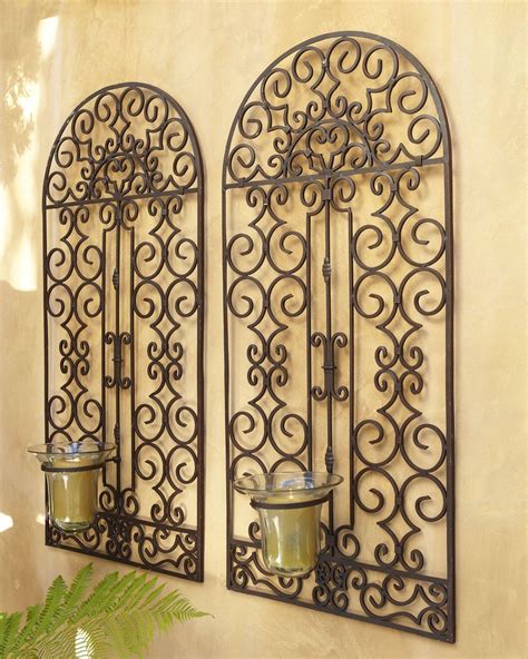 Wrought Iron Metal Wall Sculpture at Hermina Skalski blog