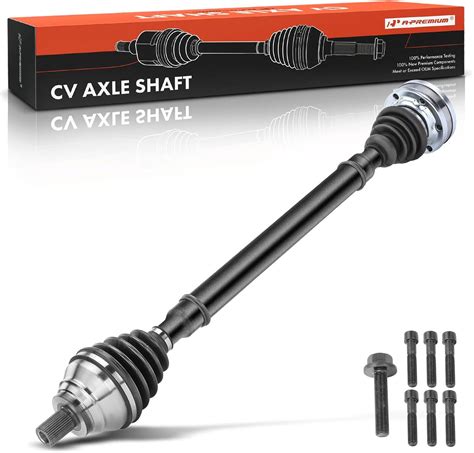 Amazon.com: A-Premium CV Axle Shaft Assembly Compatible with Audi A3 06 ...