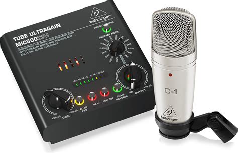 Behringer VOICE STUDIO USB Complete Recording Bundle with Studio Conde