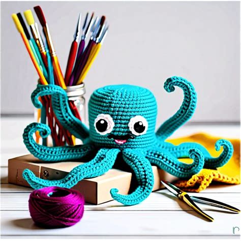 Image result for 3D Crochet Octopus Tutorial