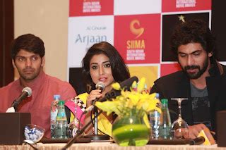 Rana Arya Shriya at South Indian International Movie Awards