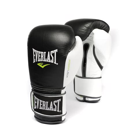 Buy Everlast PowerLock Pro Training Gloves 14oz blk/Wht PowerLock Pro ...