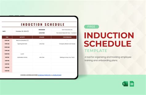 Image result for Induction Program Template