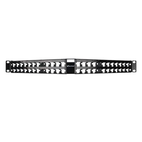 Buy Comm M4800A-1U-Gs 760109744 19" 48 Port Angled 1Ru Modular Panel 1U ...