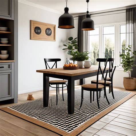 20 Kitchen Rug Ideas for Under Your Table: Tips and Inspirational Home ...
