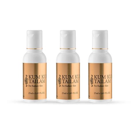 Buy Kum Kumadi Tailam Oil For Blemishes & Scars 25 ml (Pack of 3 ...