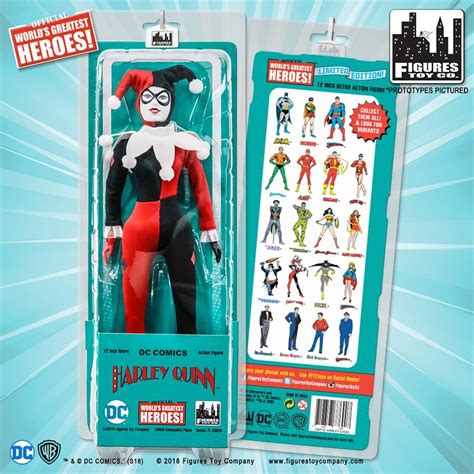 12 Inch Retro DC Comics Action Figures Series: Harley Quinn - Figures ...
