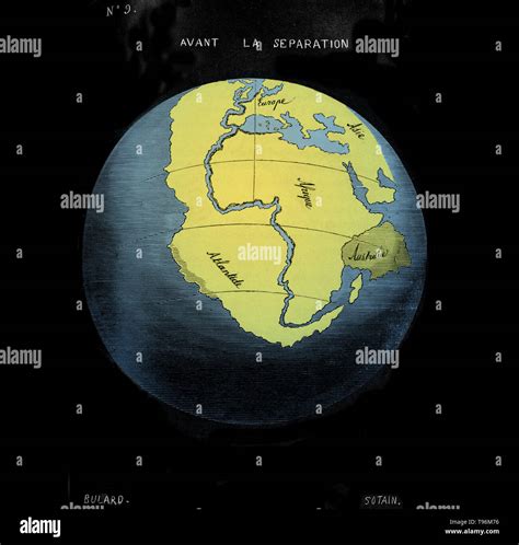 Pangaea earth hi-res stock photography and images - Alamy